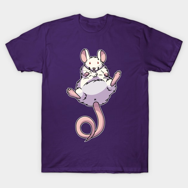 Chubby Mouse/Rat- Albino T-Shirt by Catbreon